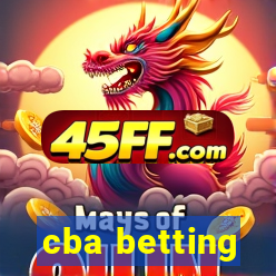 cba betting